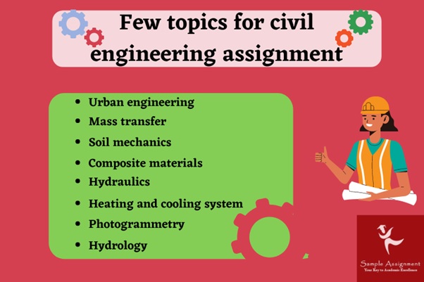 topics for civil engineering assignment