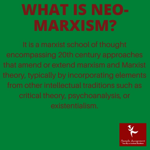 what is neo marxism