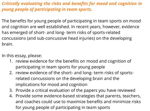 cognitive and brain sciences assignment sample