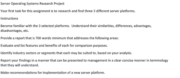 computer science assignment question