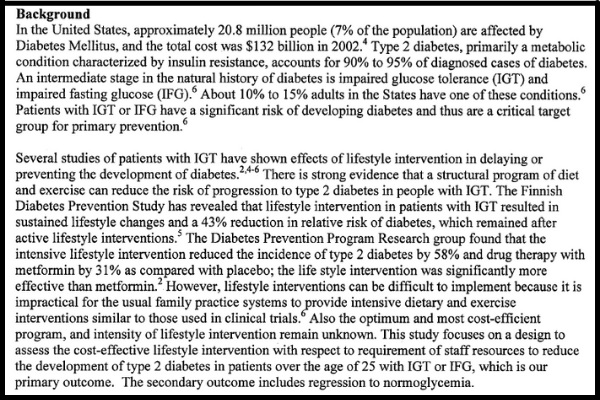 diabetes management assignment question