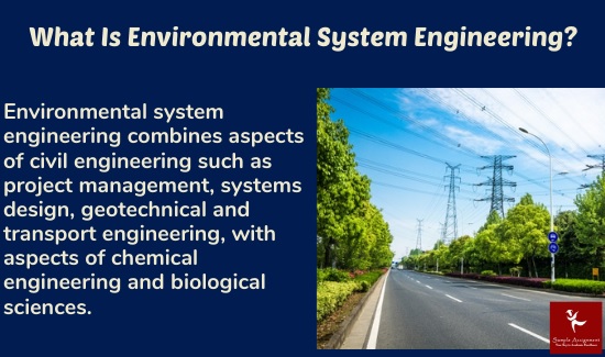 environmental system engineering assignment help Canada