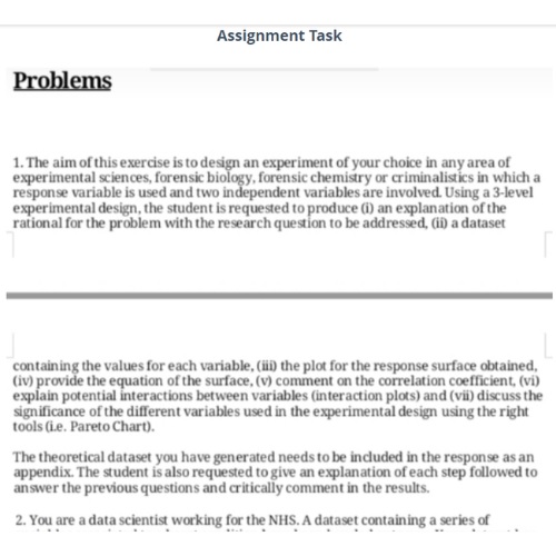 forensic biology assignment question canada