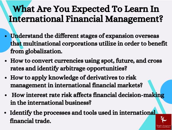 international financial management assignment help