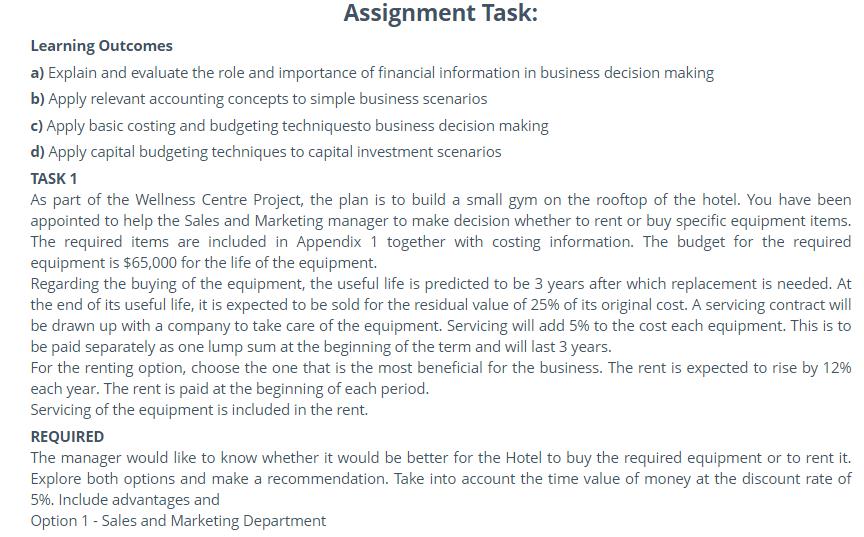 scenario analysis assignment help