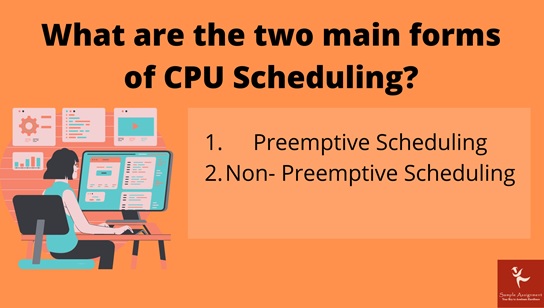 two main forms of cpu scheduling