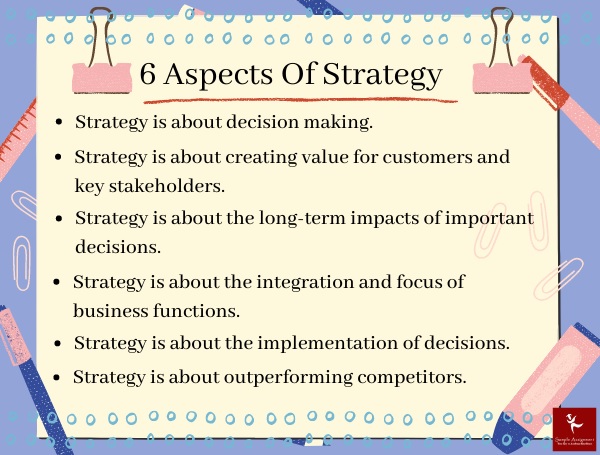 6 aspects of strategy