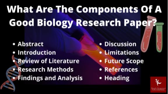 biology research project help