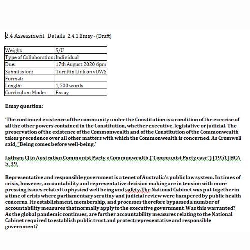 charles sturt university assignment answer