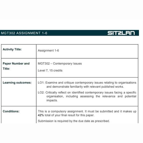 charles sturt university assignment sample