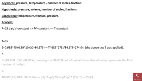 chemical engineering homework help sample question