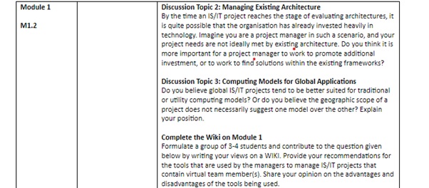 computer architecture assignment sample module