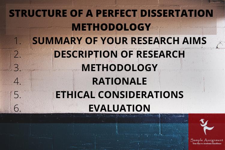 dissertation methodology structure