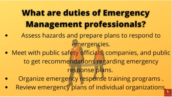 emergency management homework help