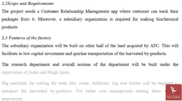 forestry homework help usa sample solution