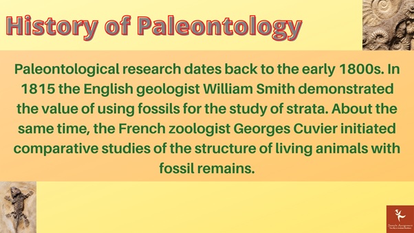 history of paleontology