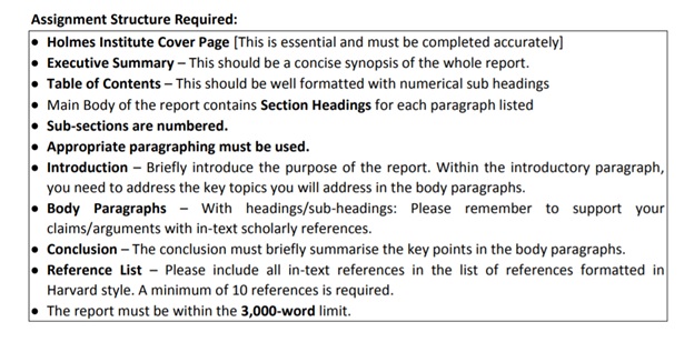 international business environment homework sample services