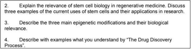 molecular biology assignment sample online