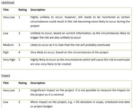 project charter assignment sample online