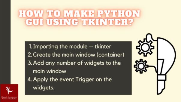 python gui assignment help