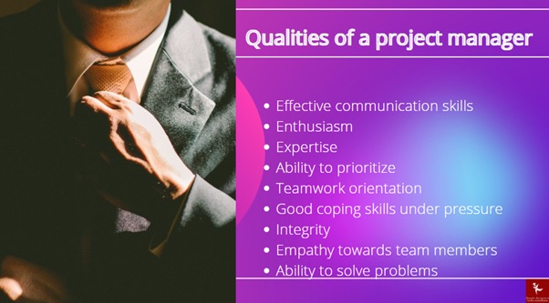 qualities of a project management