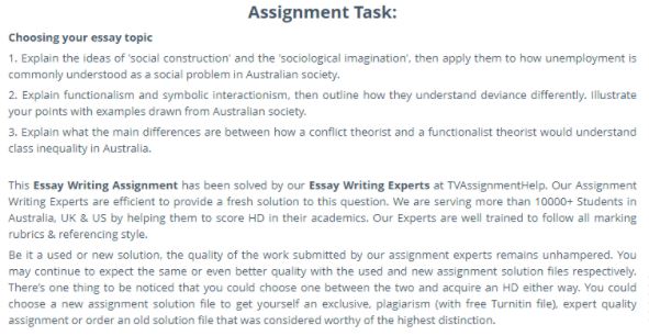 symbolic interactionism writing service assignment task