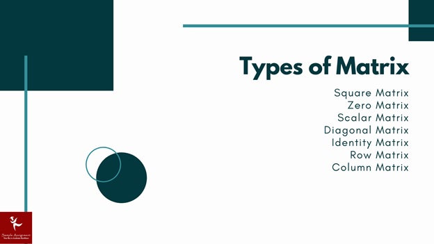 types of matrix