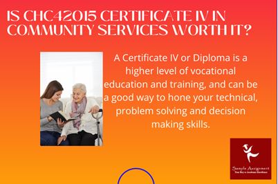 CHC42015 certificate IV in community services