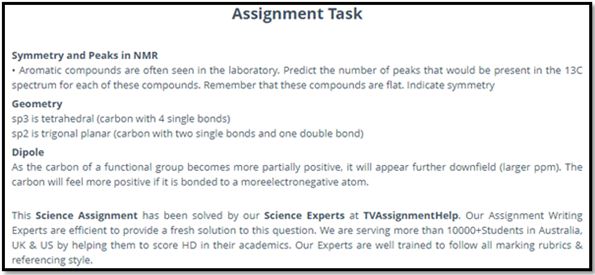 Chemometrics Assignment Help Assignment Task Symmetry