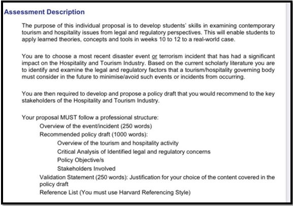 Diploma of Hospitality Management Course Solved by Our Experts