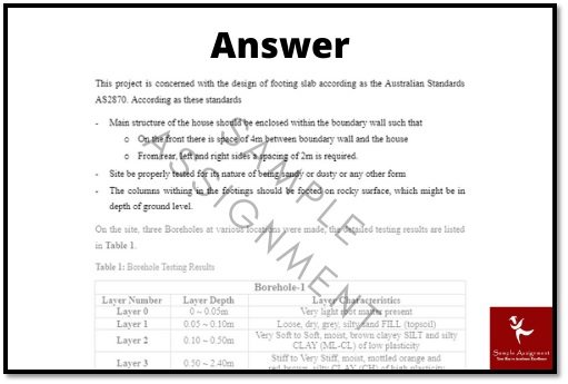 Geotechnical Engineering assignmentsolution