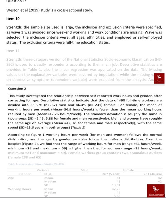 IHP525 Biostatistics Assignment Question Answer