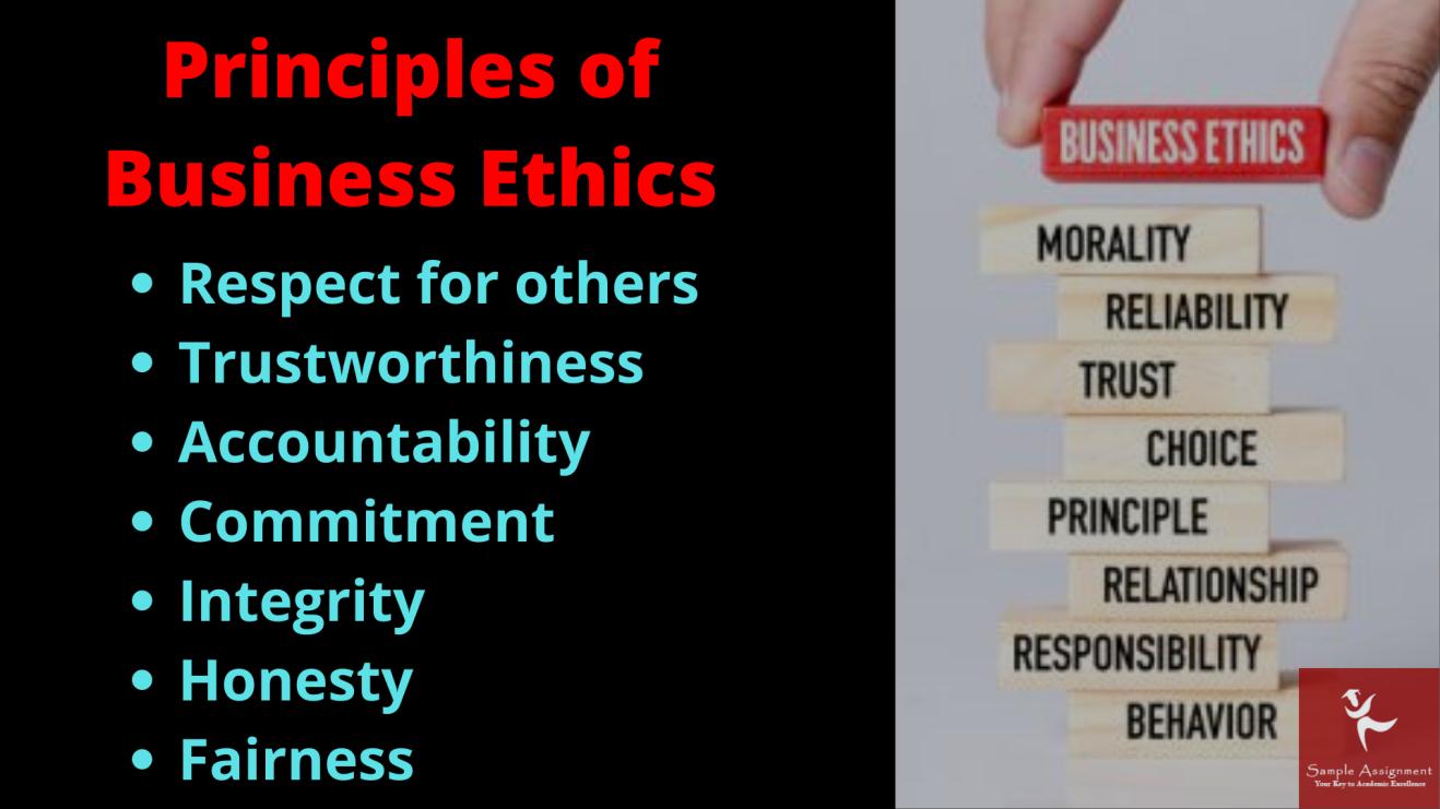 Principle of business ethics