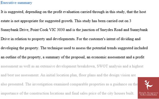 Land and Property Management Assignment Help