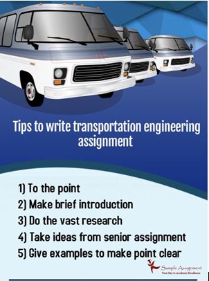 Transportation engineering assignment