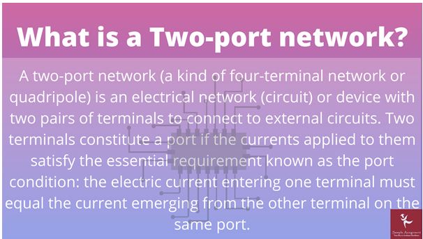 What Is Two Port Network