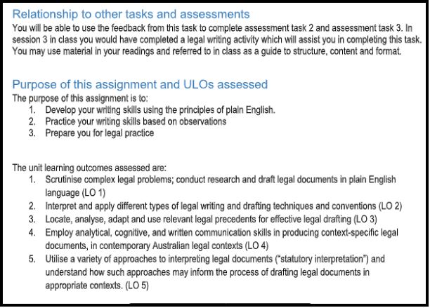 academic writing sample