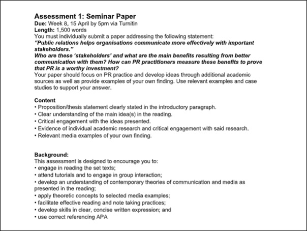 analyse public relations tactics essay writing sample assessment