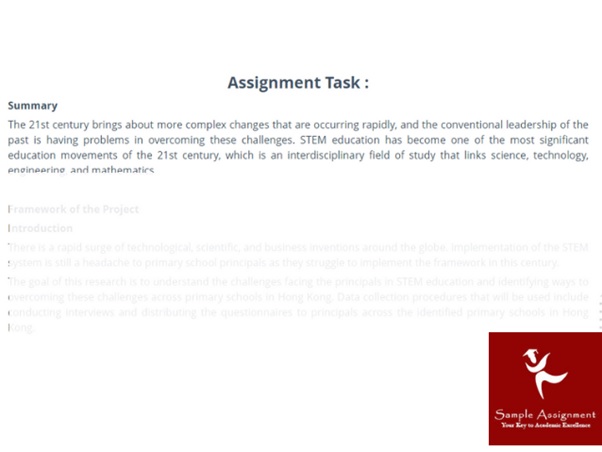 century leadership assignment sample task