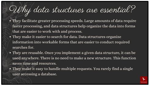 data structure dissertation help importance