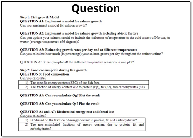 fish growth model