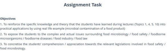 food microbiology coursework help online