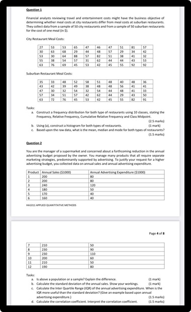 george brown college assignment sample question