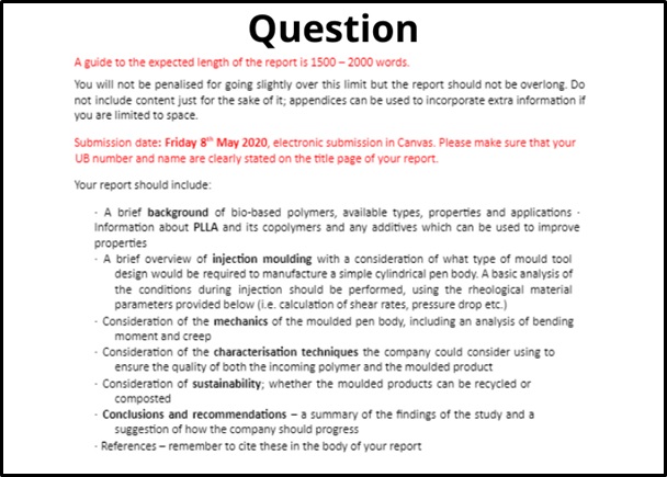 kwantlen polytechnic university assignment sample question