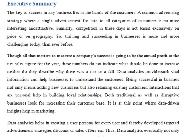 managing big data assignment sample solution