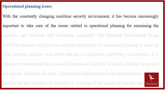 maritime law assignment sample solution