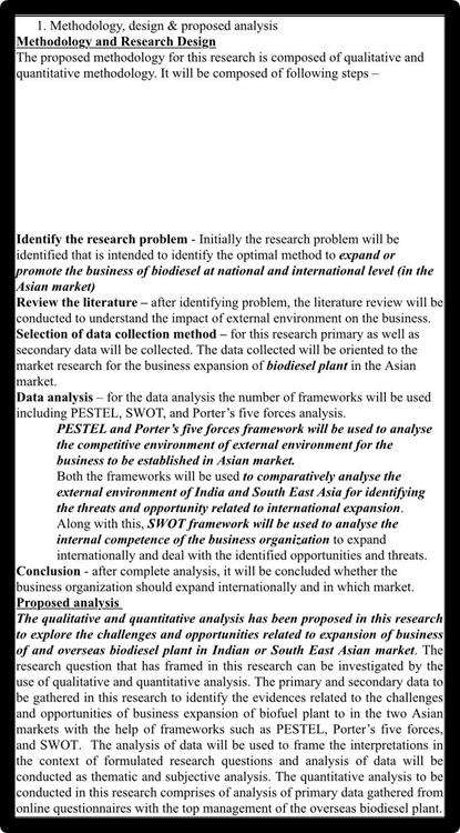 phd biotechnology assignment sample