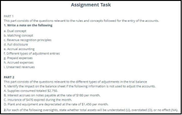 revenue recognition assignment sample