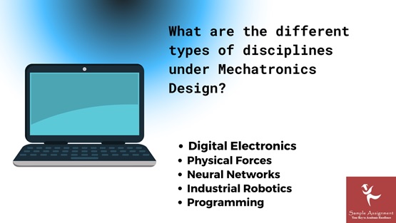 what are the different types of disciplines under mechatronics design