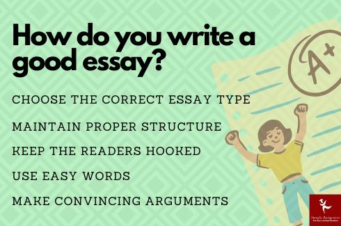 write a good eassy